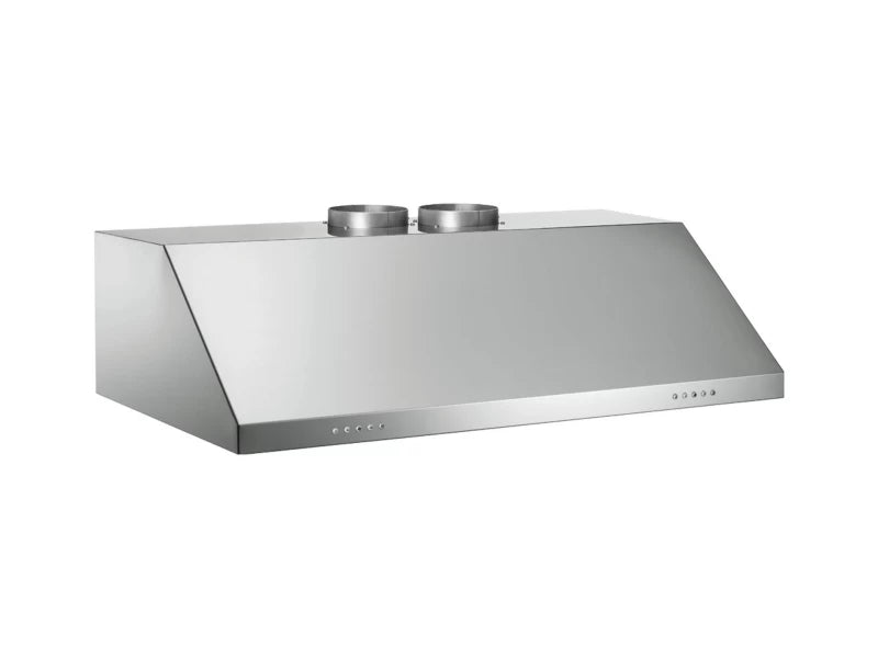 BERTAZZONI 48 Wallmount Canopy Hood, 2 motors 1200CFM - Stainless Steel (KU48PRO2X14)
