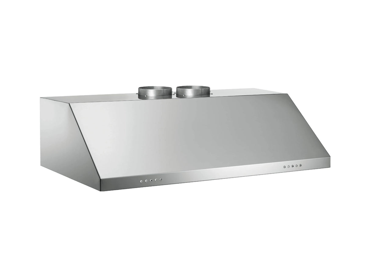 BERTAZZONI 48 Wallmount Canopy Hood, 2 motors 1200CFM - Stainless Steel (KU48PRO2X14)