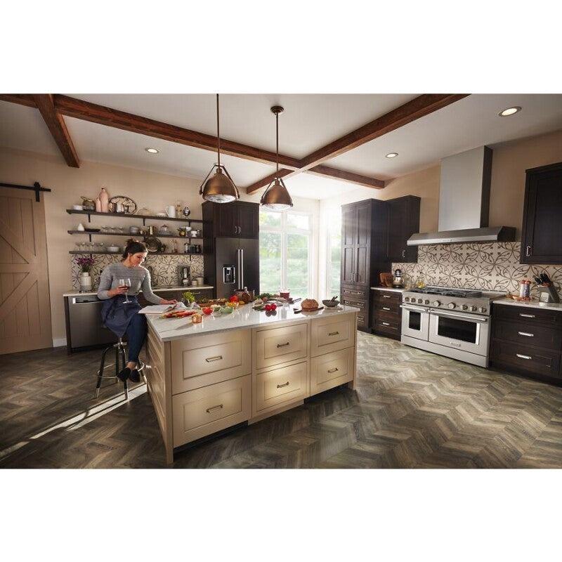 KitchenAid 24" Panel-Ready Undercounter Double-Drawer Refrigerator/Freezer - Panel Ready (KUDF204KPA)