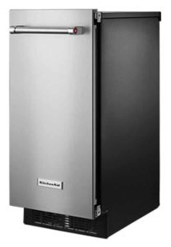 KitchenAid 15'' Automatic Ice Maker with PrintShield™ Finish - Stainless Steel with PrintShield™ Finish (KUIX335HPS)