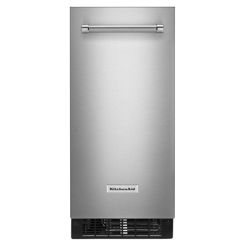 KITCHENAID 15'' Automatic Ice Maker with PrintShield™ Finish - Stainless Steel with PrintShield™ Finish (KUIX335HPS)