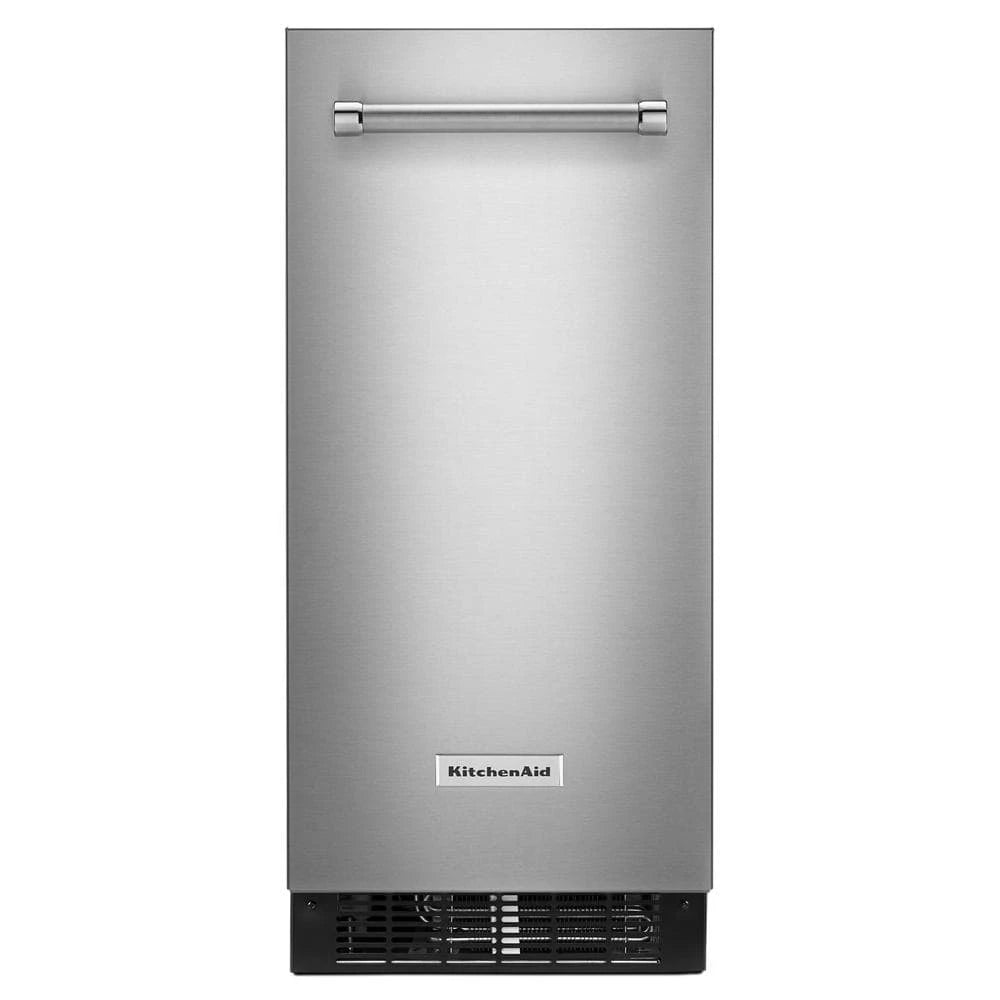 KitchenAid 15'' Automatic Ice Maker with PrintShield™ Finish - Stainless Steel with PrintShield™ Finish (KUIX335HPS)