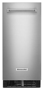 KitchenAid 15'' Automatic Ice Maker with PrintShield™ Finish - Stainless Steel with PrintShield™ Finish (KUIX335HPS)