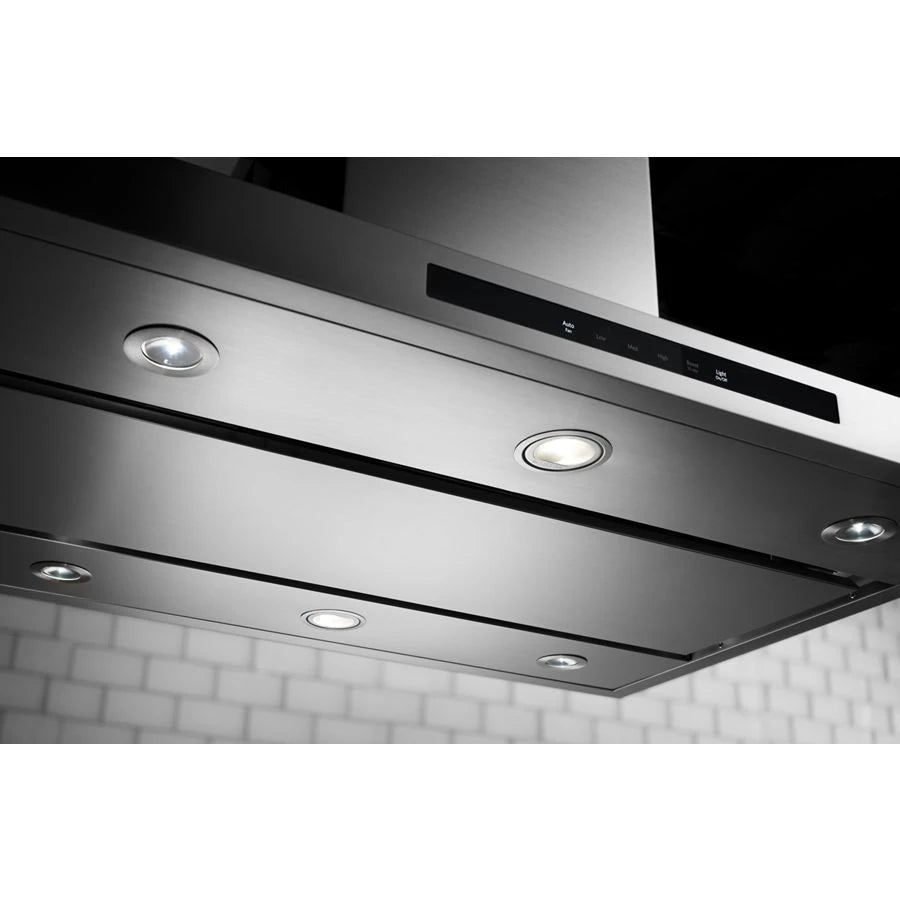 KITCHENAID 36" Island-mount, 3-speed Canopy Hood - Stainless Steel (KVIB606DSS)
