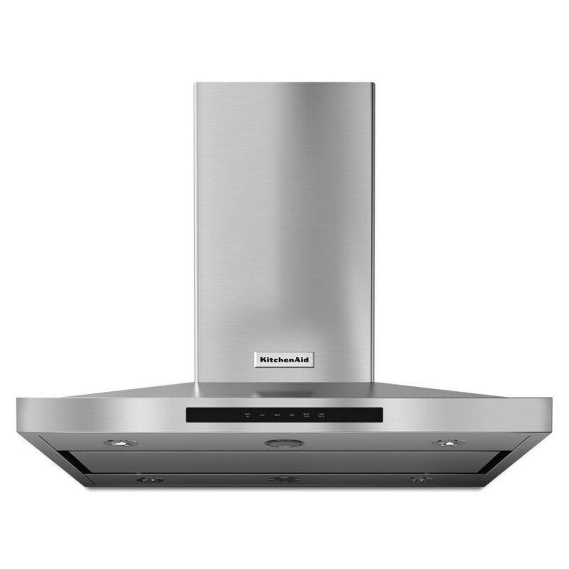 KitchenAid 36" Island-Mount, 3-Speed Canopy Hood - Stainless Steel (KVIB606DSS)