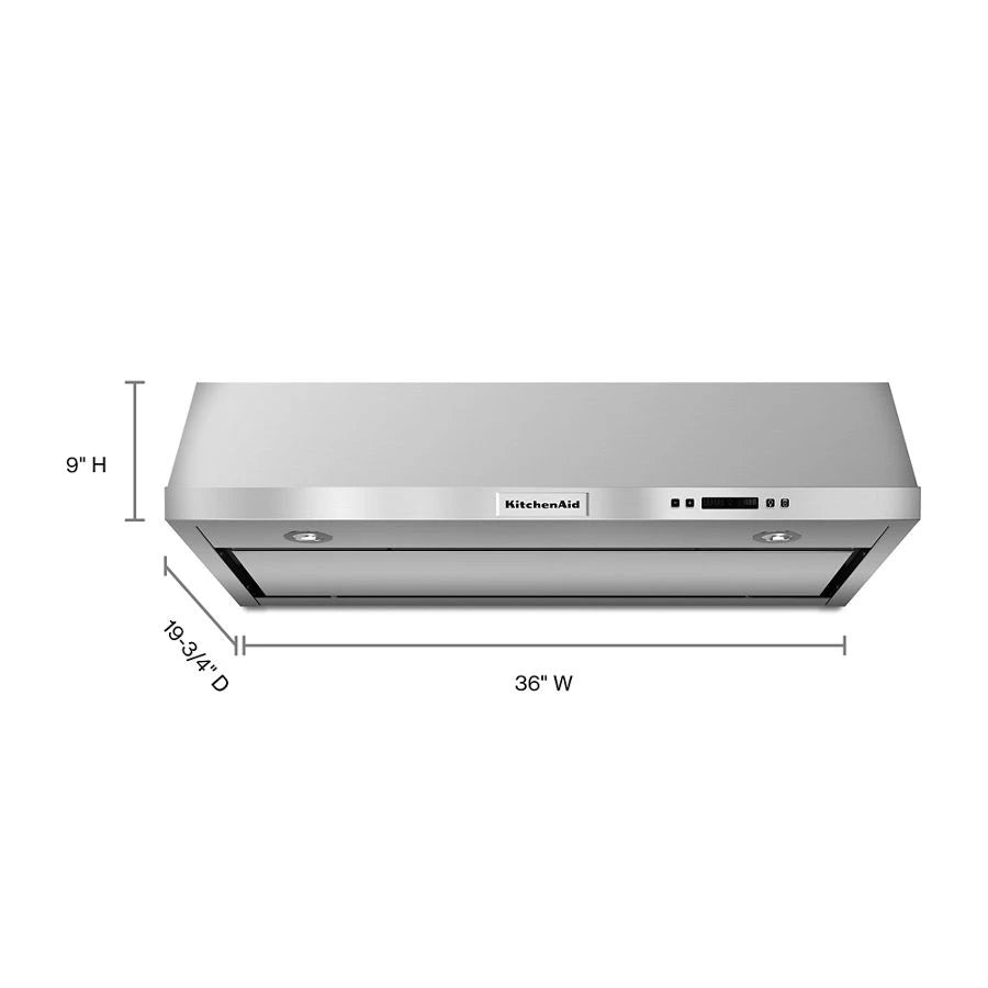 KITCHENAID 36'' Under-the-cabinet, 4-speed System - Stainless Steel (KVUB606DSS)
