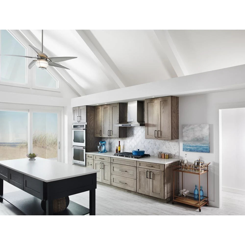 KitchenAid 36" Wall-Mount, 3-Speed Canopy Hood - Stainless Steel (KVWB606DSS)