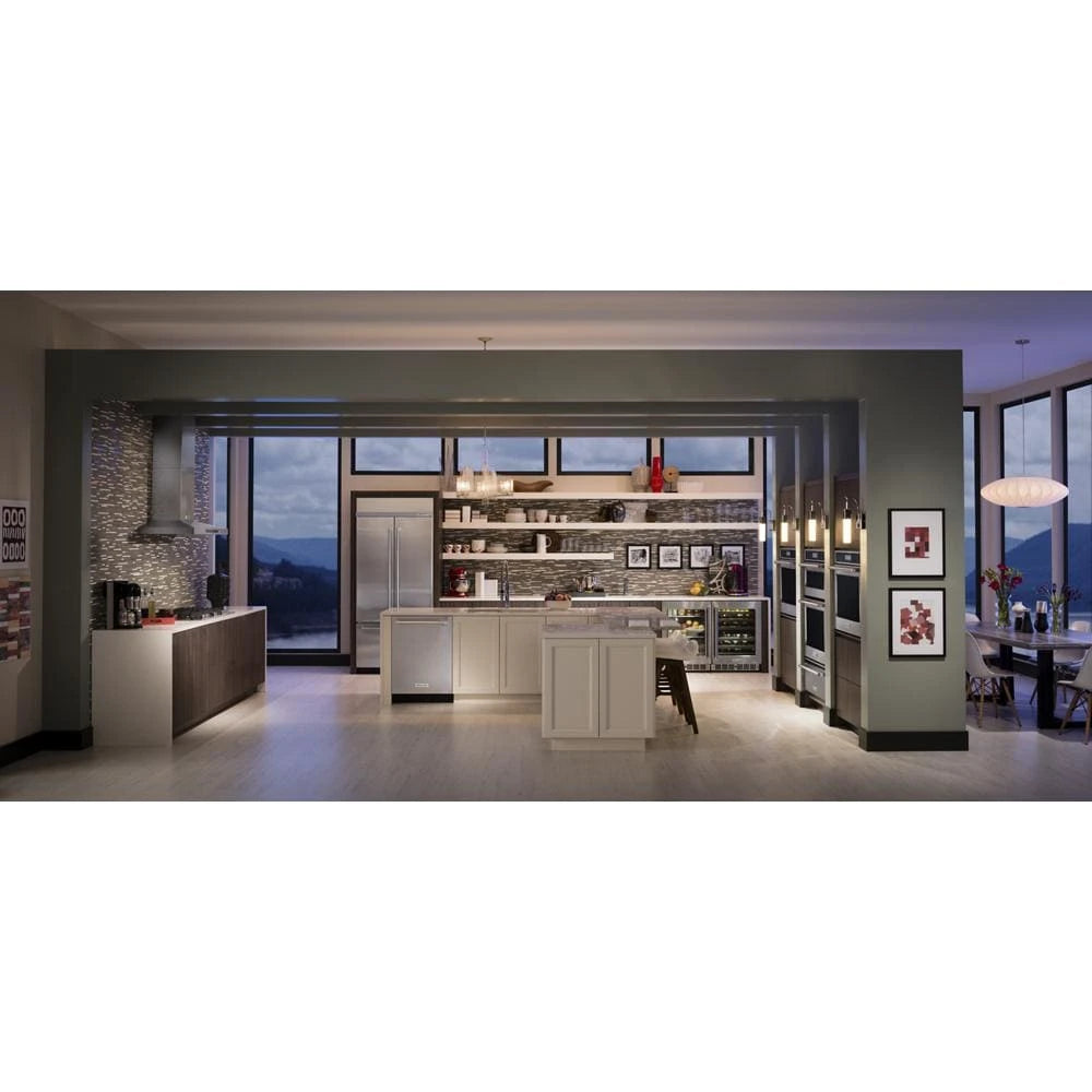 KitchenAid 36" Wall-Mount, 3-Speed Canopy Hood - Stainless Steel (KVWB606DSS)