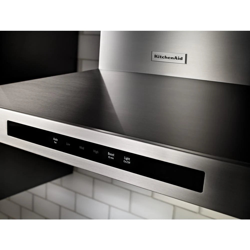 KitchenAid 36" Wall-mount, 3-speed Canopy Hood - Stainless Steel (KVWB606DSS)