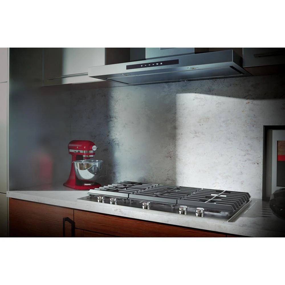 KitchenAid 36" Wall-mount, 3-speed Canopy Hood - Stainless Steel (KVWB606DSS)
