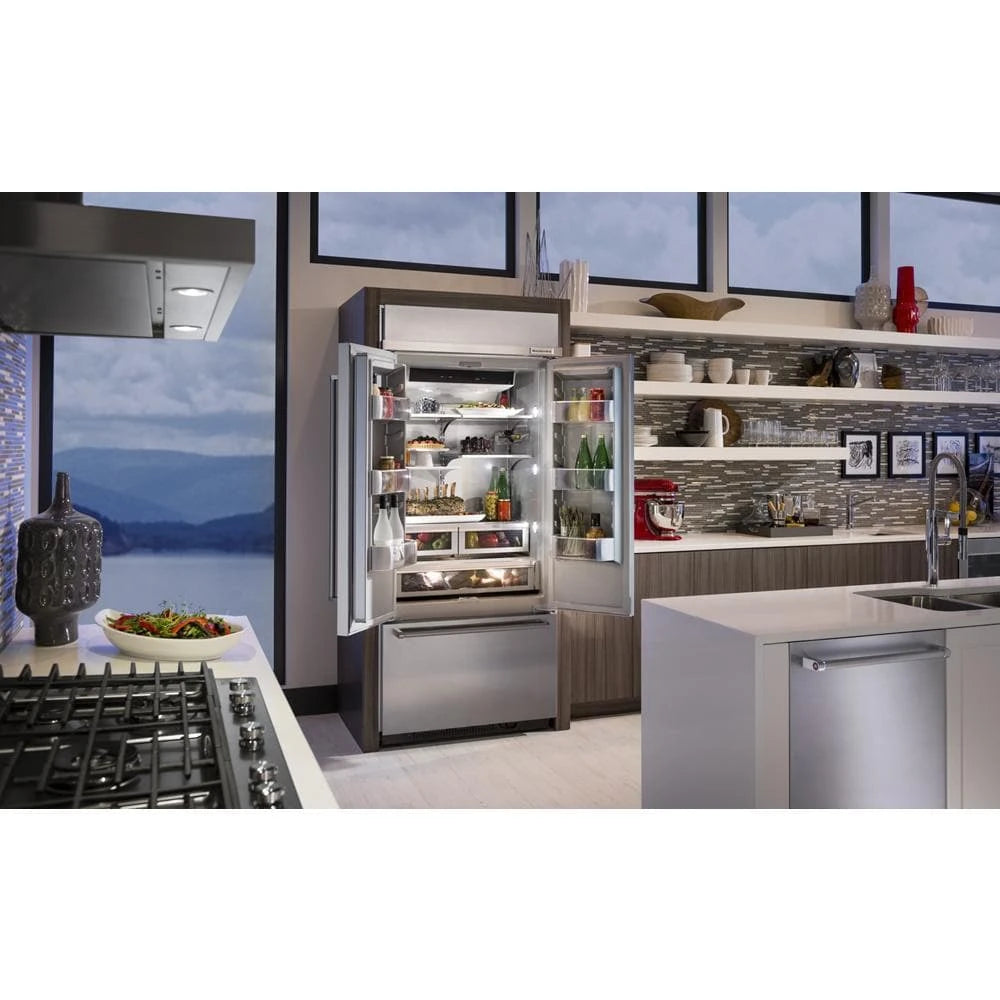 KitchenAid 36" Wall-mount, 3-speed Canopy Hood - Stainless Steel (KVWB606DSS)