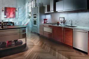 KitchenAid 36" Wall-Mount, 3-Speed Canopy Hood - Stainless Steel (KVWB606DSS)