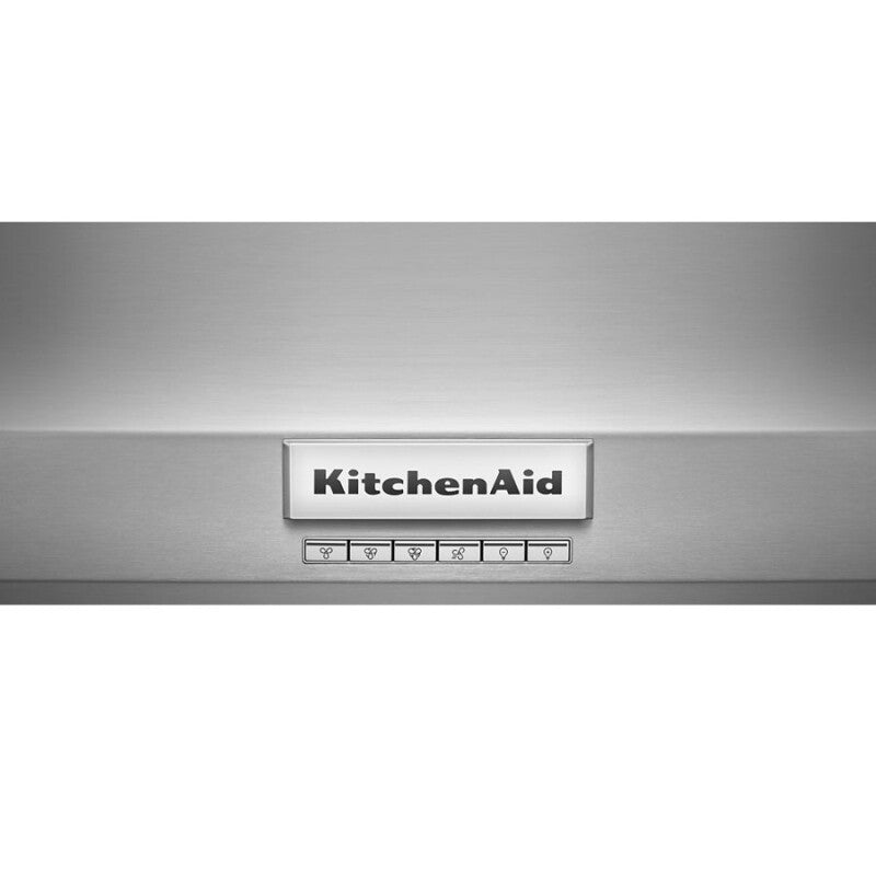 KitchenAid 48'' 585 or 1170 CFM Motor Class Commercial-Style Wall-Mount Canopy Range Hood - Stainless Steel (KVWC908KSS)