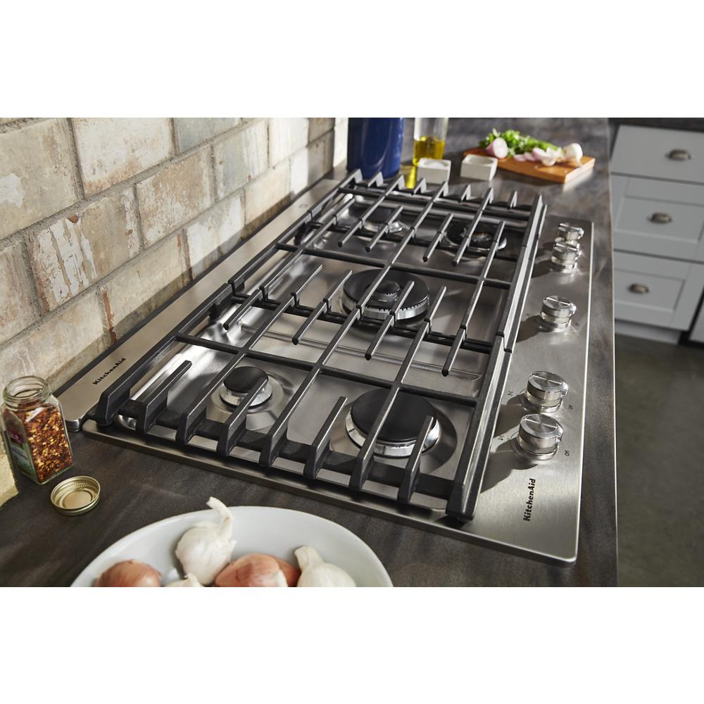 KitchenAid 36" Retractable Downdraft Ventilation System - Stainless Steel (KXD4636YSS)