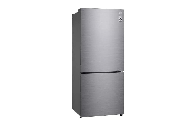 LG 15 cu. ft. Bottom Freezer Refrigerator - Platinum Silver (LBNC15231V)