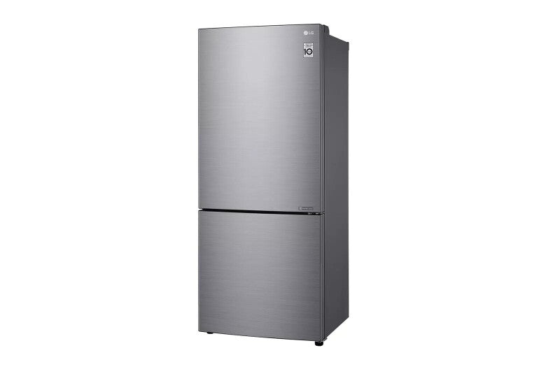 LG 15 cu. ft. Bottom Freezer Refrigerator - Platinum Silver (LBNC15231V)