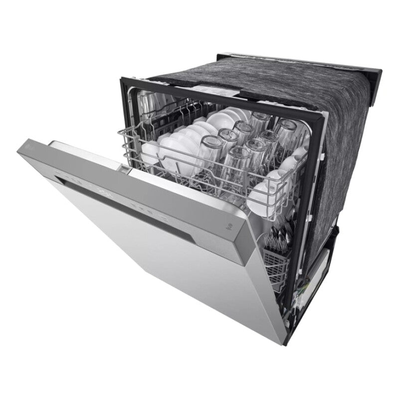 LG 24 Inch Front Control Dishwasher With Lodecibel Operation And Dynamic Dry™ - Stainless Look (LDFC2423V)
