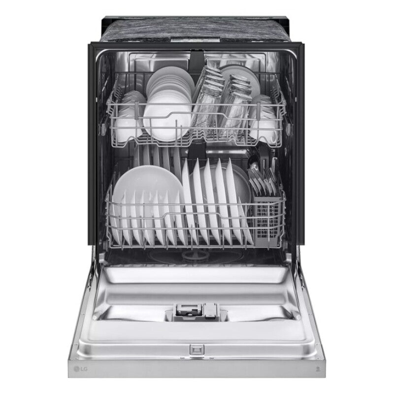 LG 24 Inch Front Control Dishwasher With Lodecibel Operation And Dynamic Dry™ - Stainless Look (LDFC2423V)