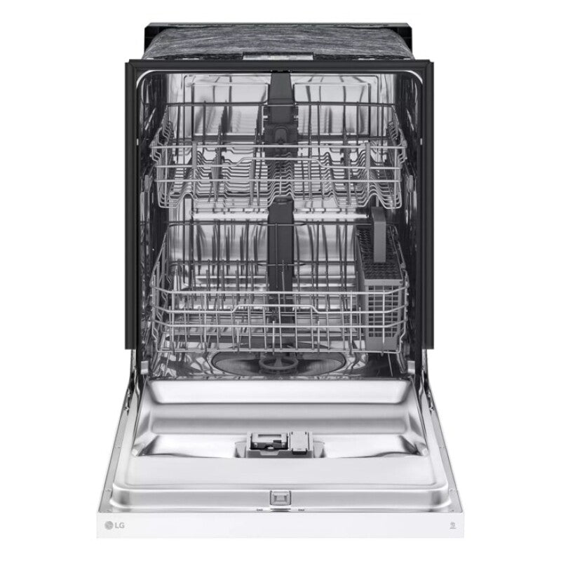 LG 24 Inch Front Control Dishwasher With Lodecibel Operation And Dynamic Dry™ - White (LDFC2423W)