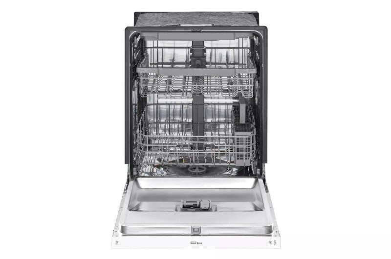 LG 24 Inch Front Control Dishwasher With Quadwash™ And 3rd Rack - White (LDFN4542W)