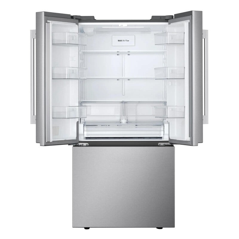 LG 25 Cu. Ft. Standard-depth 3-door French Door Refrigerator With Hybrid Handle Design - Stainless Steel (LF25H6200S)