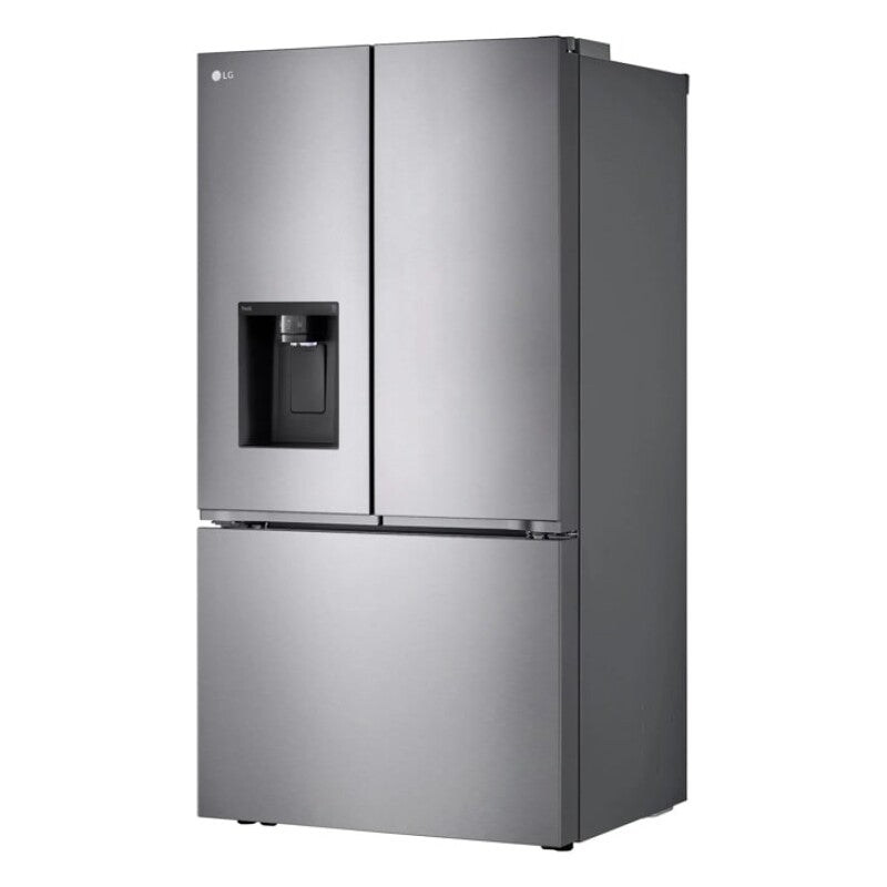 LG 26 Cu. Ft. Counter Depth Max 3-door French Door Refrigerator With Ice And Water Dispenser - Stainless Look (LF26C6230V)