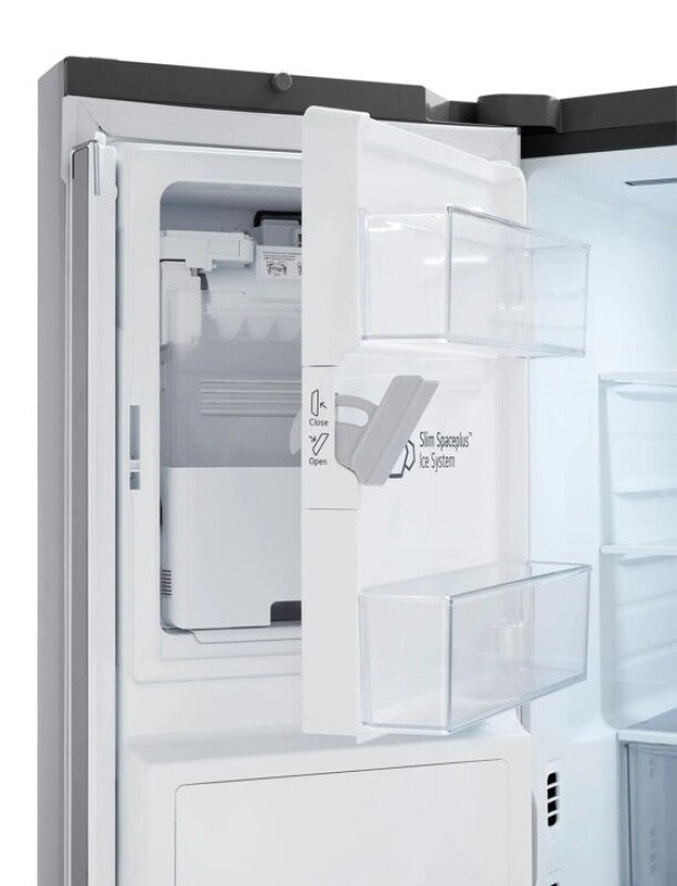 LG 26 Cu. Ft. Counter Depth Max 3-door French Door Refrigerator With Ice And Water Dispenser - Stainless Look (LF26C6230V)