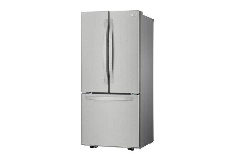 LG 22 Cu. Ft. 30 Inch Wide French Door Refrigerator - Stainless Steel - Stainless Steel (LFCS22520S)