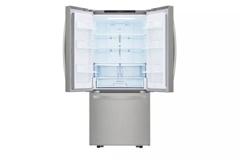 LG 22 Cu. Ft. 30 Inch Wide French Door Refrigerator - Stainless Steel - Stainless Steel (LFCS22520S)