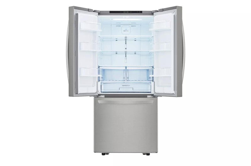 LG 22 cu. ft. French Door Refrigerator - Stainless Steel (LFCS22520S)