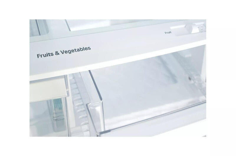 LG 22 cu.ft. Capacity 3-Door French Door Refrigerator LFDS22520S - Stainless Steel (LFDS22520S)