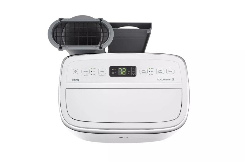 LG 10,000 BTU DUAL Inverter Smart Wi-Fi Portable Air Conditioner - White (LP1419IVSM)