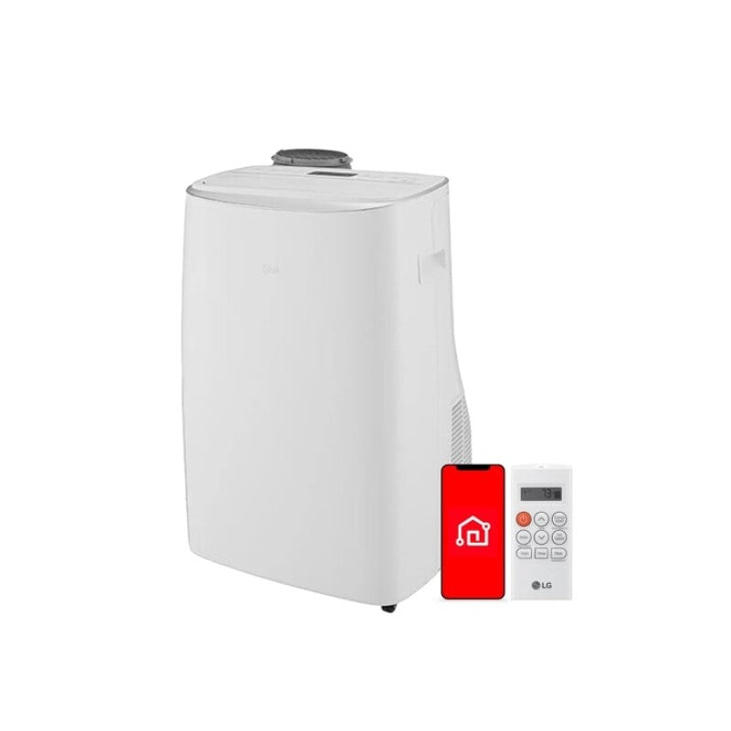 LG 10,000 BTU DUAL Inverter Smart Wi-Fi Portable Air Conditioner - White (LP1419IVSM)