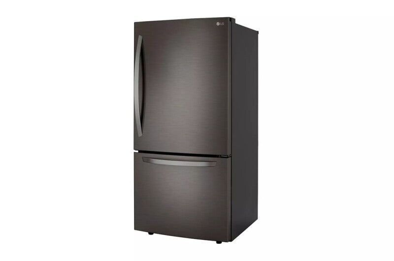 LG 26 cu. ft. Bottom Freezer Refrigerator - Black Stainless Steel (LRDCS2603D)