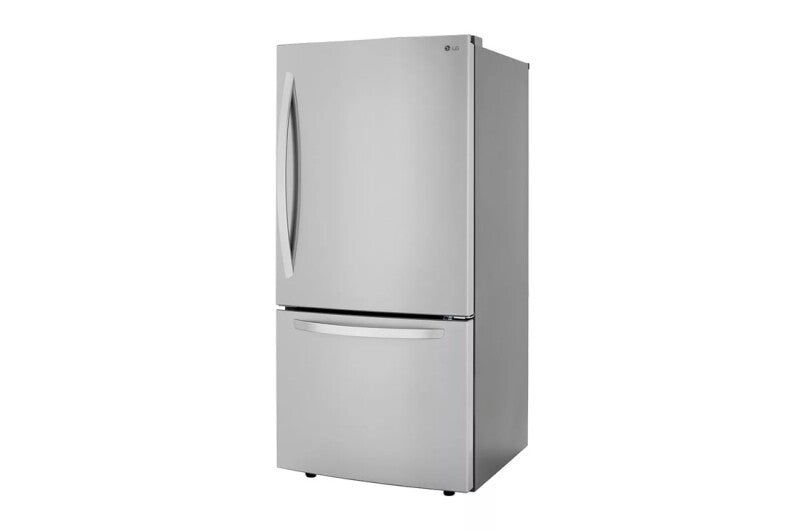 LG 26 Cu. Ft. 33 Inch Wide Bottom Freezer Refrigerator - Stainless Steel - Stainless Steel (LRDCS2603S)