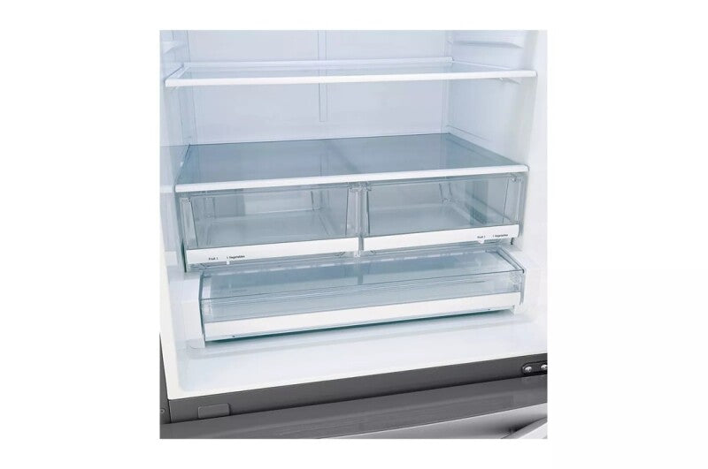LG 26 Cu. Ft. 33 Inch Wide Bottom Freezer Refrigerator - Stainless Steel - Stainless Steel (LRDCS2603S)