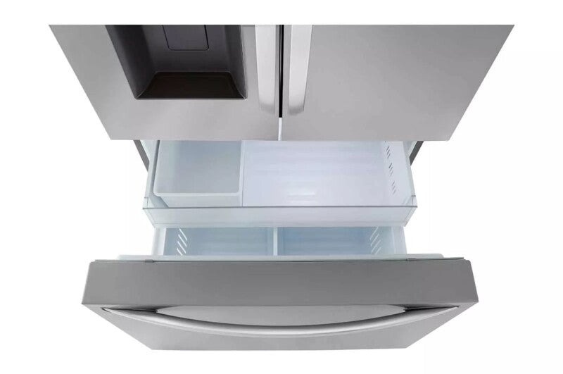 LG 26 Cu. Ft. Smart Counter-depth Max™ Refrigerator With Dual Ice Makers - Stainless Steel (LRFXC2606S)