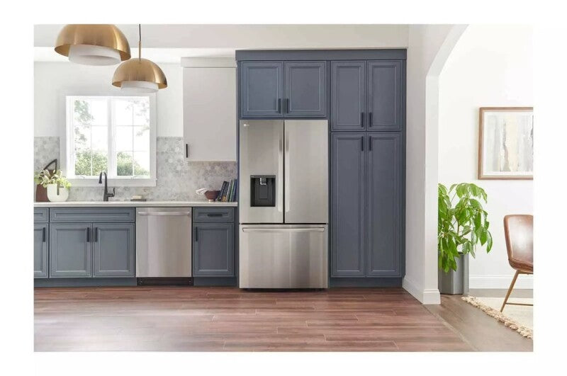 LG 26 cu. ft. Smart Counter-Depth MAX™ Refrigerator with Dual Ice Makers - Stainless Steel (LRFXC2606S)