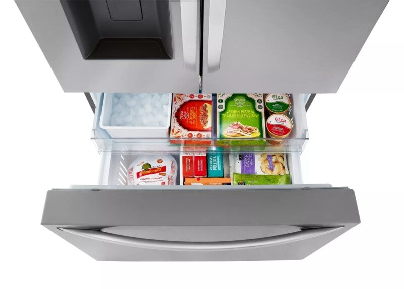 LG 31 cu. ft. Smart Standard-Depth MAX™ French Door Refrigerator with Dual Ice - (LRFXS3106S)