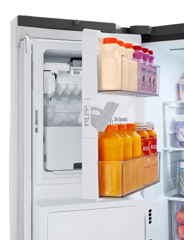 LG 31 cu. ft. Smart Standard-Depth MAX™ French Door Refrigerator with Dual Ice - Stainless Steel (LRFXS3106S)