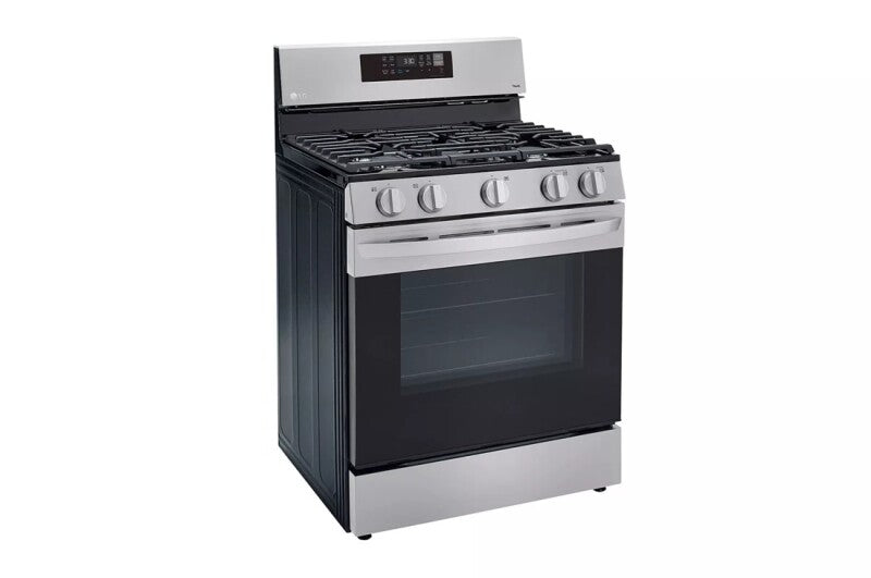 LG 5.8 cu ft. Smart Wi-Fi Enabled Fan Convection Gas Range with Air Fry & EasyClean® - Stainless Steel (LRGL5823S)