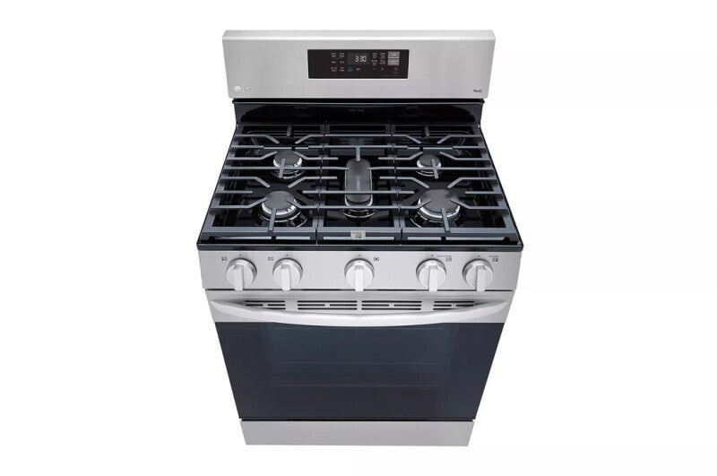 LG 5.8 Cu. Ft. Smart Wi-fi Enabled Fan Convection Gas Range With Air Fry & Easyclean® - Stainless Steel (LRGL5823S)