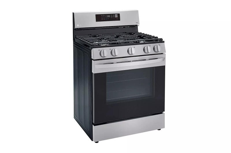 LG 5.8 cu ft. Smart Wi-Fi Enabled Fan Convection Gas Range with Air Fry & EasyClean® - Stainless Steel (LRGL5823S)