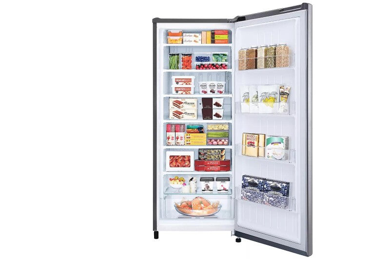 LG 5.8 Cu. Ft. Single Door Freezer - Stainless Look (LROFC0605V)