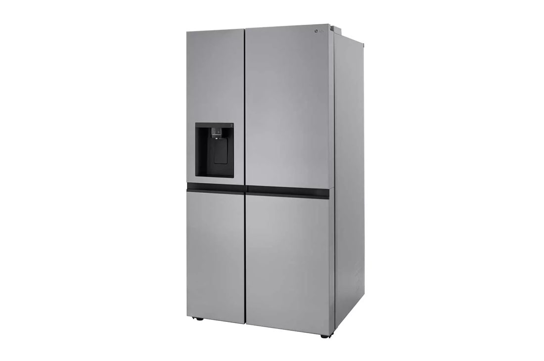 LG 27 cu. ft. Side-by-Side Refrigerator with Smooth Touch Ice Dispenser - Stainless Steel Look (LRSXS2706V)