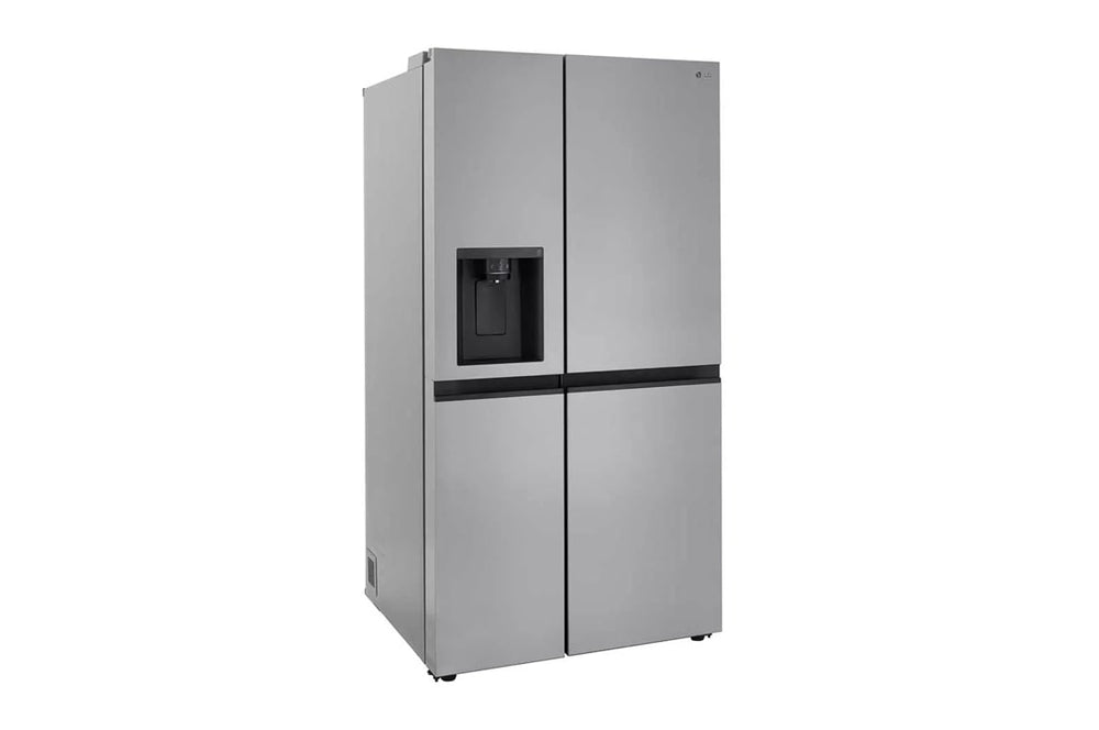 LG 27 cu. ft. Side-by-Side Refrigerator with Smooth Touch Ice Dispenser - Stainless Steel Look (LRSXS2706V)