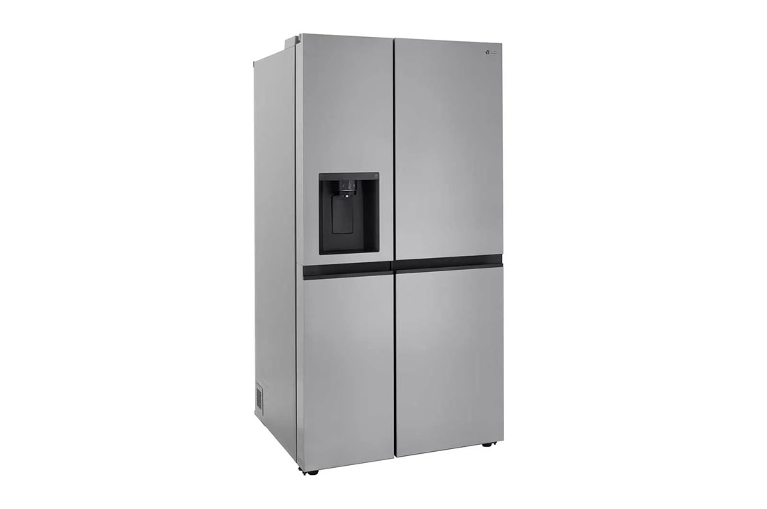 LG 27 cu. ft. Side-by-Side Refrigerator with Smooth Touch Ice Dispenser - Stainless Steel Look (LRSXS2706V)
