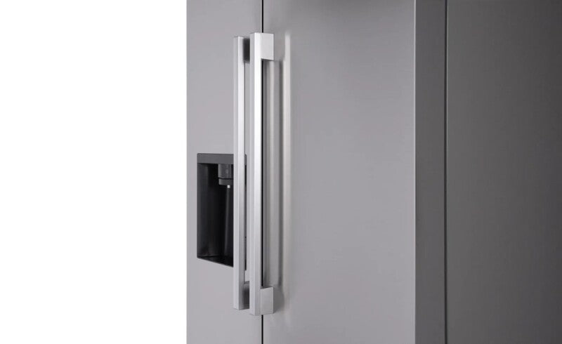 LG 27 Cu. Ft. Standard-depth, Side-by-side Refrigerator, With Ice And Water And Bar Handle Design - PrintProof Stainless Steel (LS27T3230S)