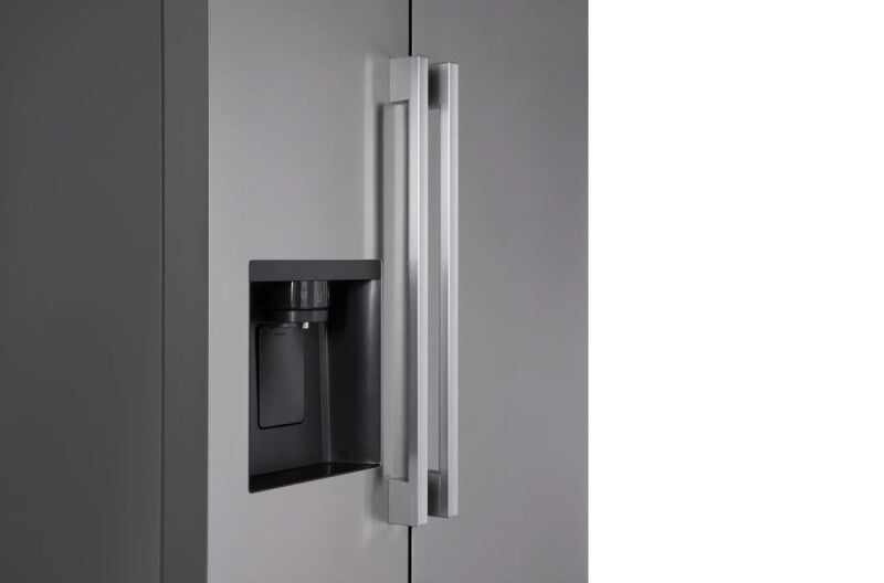 LG 27 Cu. Ft. Standard-depth, Side-by-side Refrigerator, With Ice And Water And Bar Handle Design - PrintProof Stainless Steel (LS27T3230S)