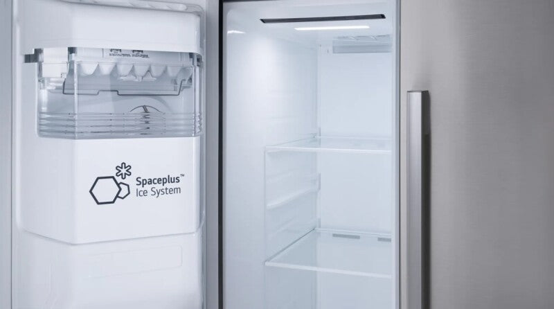 LG 27 Cu. Ft. Standard-depth, Side-by-side Refrigerator, With Ice And Water And Bar Handle Design - PrintProof Stainless Steel (LS27T3230S)